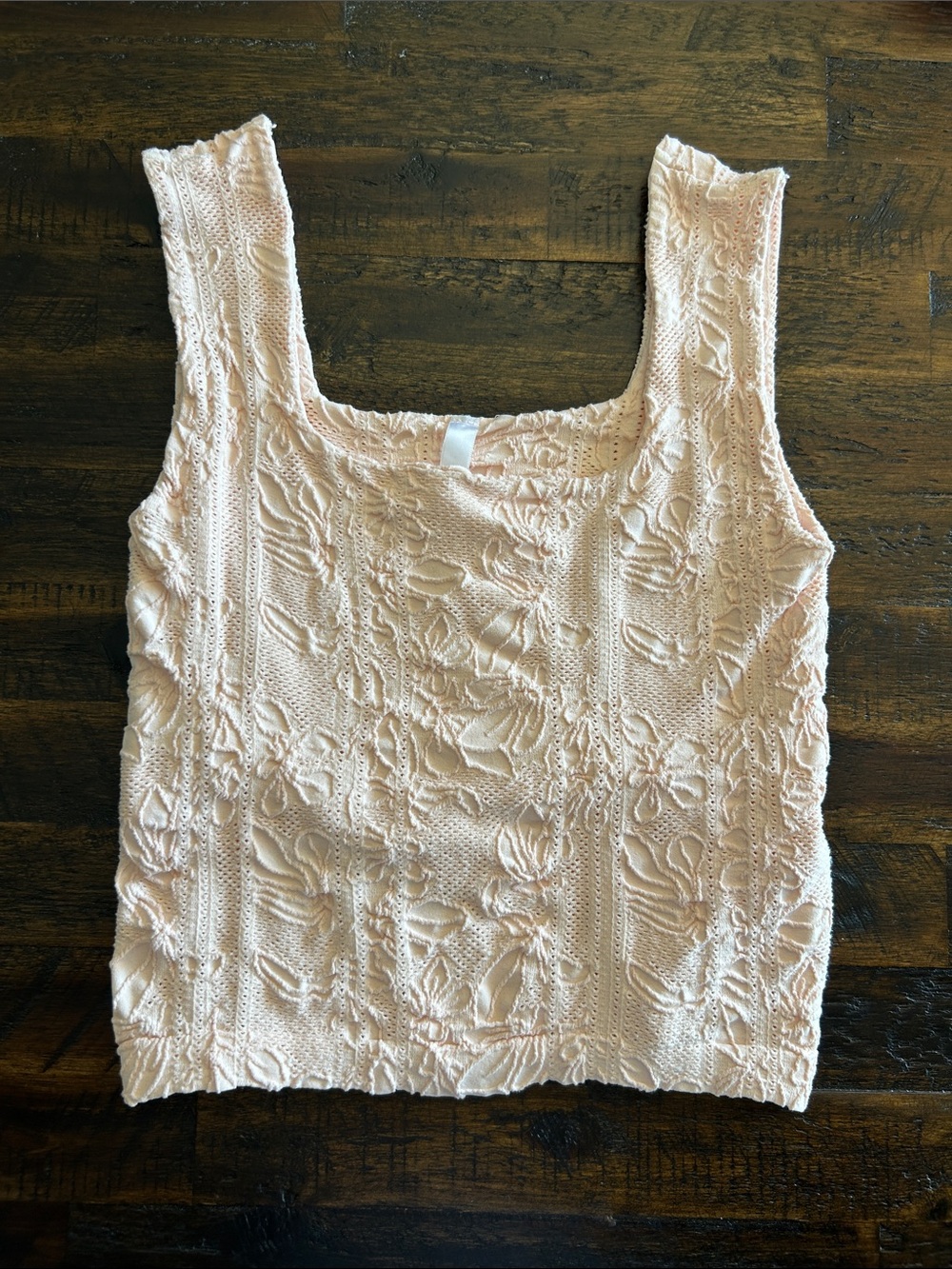 Women’s Nikibiki Pink with Flowers Tank